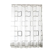 包邮 浴室浴帘套装 防水防霉PEVA酒店卫生间隔断窗帘伸缩杆免打孔