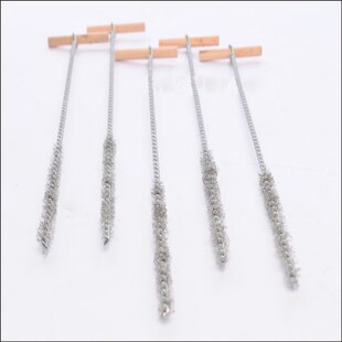 植筋胶加固清孔工具毛刷 螺栓加固清尘钢丝刷子 植筋清孔必用工具