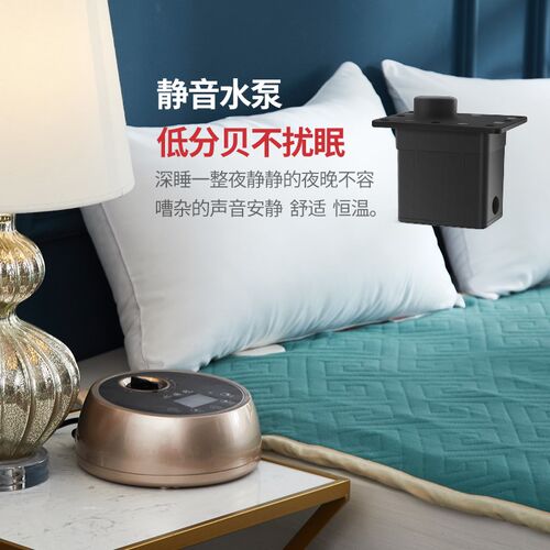 吉盈水暖电热毯双人单人双控调温电褥子家用无辐射水循环加热床垫