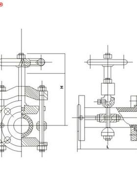 手动奥衬法兰管夹直通橡胶阀GJ41X-6/10耐磨铸铁胶管支架阀开放式