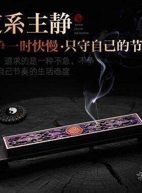 铜线炉香盒卧香盒纯家用七星花钱室内熏香线香式放置器中香薰炉道