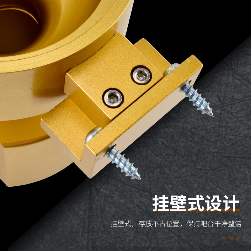 挂壁式储豆桶商用圆形密封罐大容量密封罐 咖啡厅奶茶店展示罐