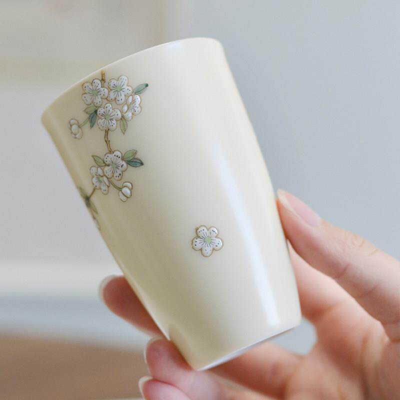 小谦山房遇花梨公道高杯小号XYW陶宋瓷档耐热茶海分茶器家用茶具