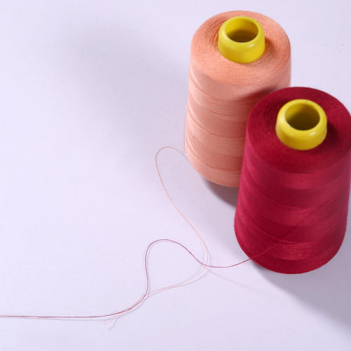 高速涤纶缝纫机线工业402服装家访8000码大卷宝塔线白黑色锁边线