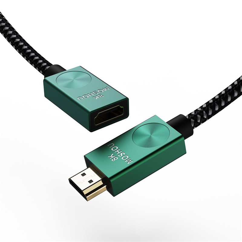 魔兽镀银线芯2.1版8K高清HDMI延长线公对母加长转接线 K@0Hz