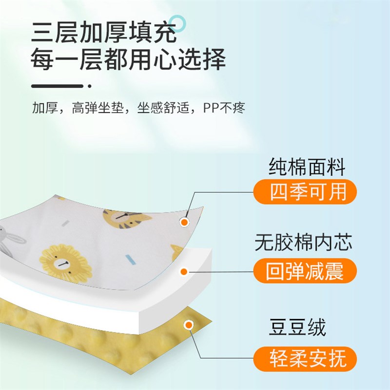 krmbby餐椅棉垫Pouch哈卡达hgdy卡曼mommrk坐垫保护四季