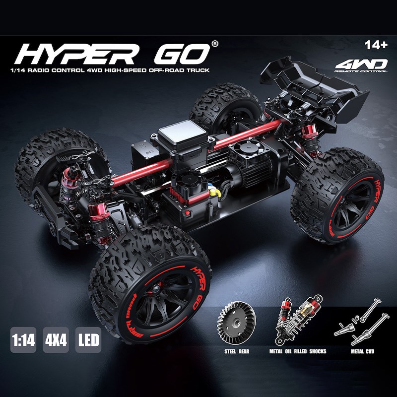 美嘉欣1/1 09 10无刷高速遥控车竞速卡越野车大脚漂移车