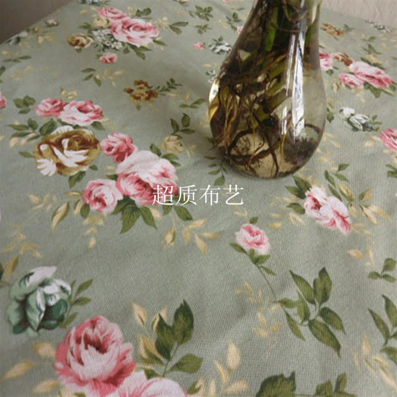 田园风格桌布 桌罩 茶几盖布 床头柜布巾 帆布印花各类盖巾