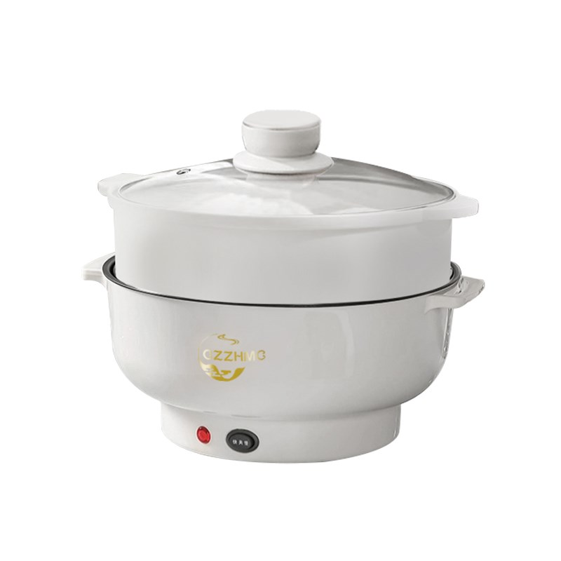 多功能电热锅家用火锅一体不粘电炒锅电煮锅宿舍煮面锅小电锅