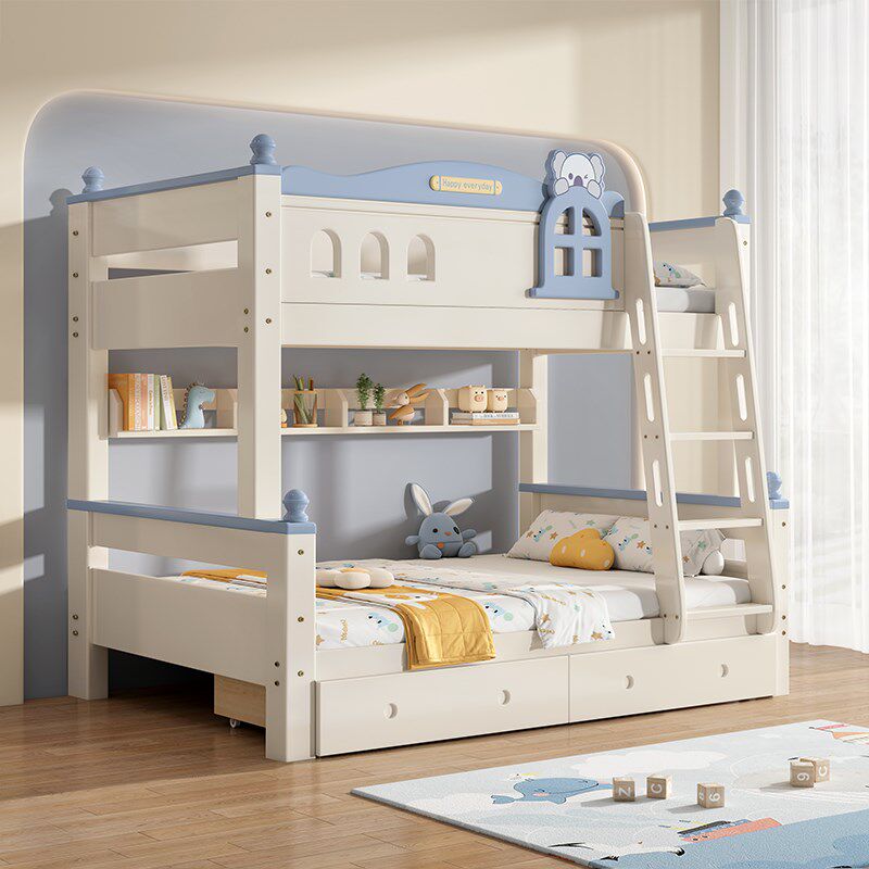 健康民居-清库存全实木上下床双人子母床儿童高低床上下铺双层床