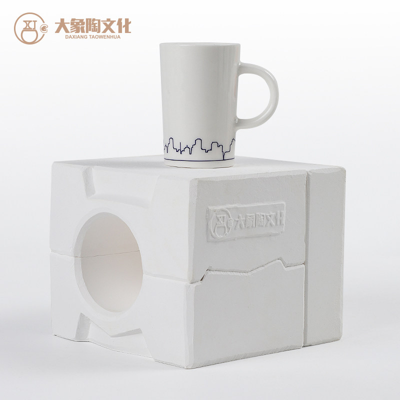迷你法式一体杯陶艺陶瓷石膏注浆模具定制水杯咖啡杯泥浆灌浆工具