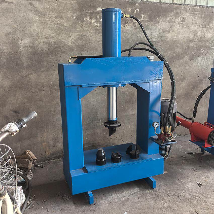 多功能电动压力机液压机马达废旧电机拆解铜铝线拆解破拆轮毂迦煦