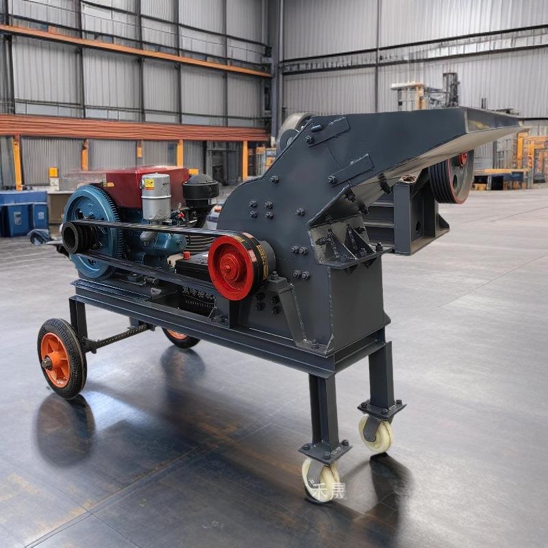 油电两用鄂式破碎机花岗岩石英石鄂破碎石机200*300小型颚破