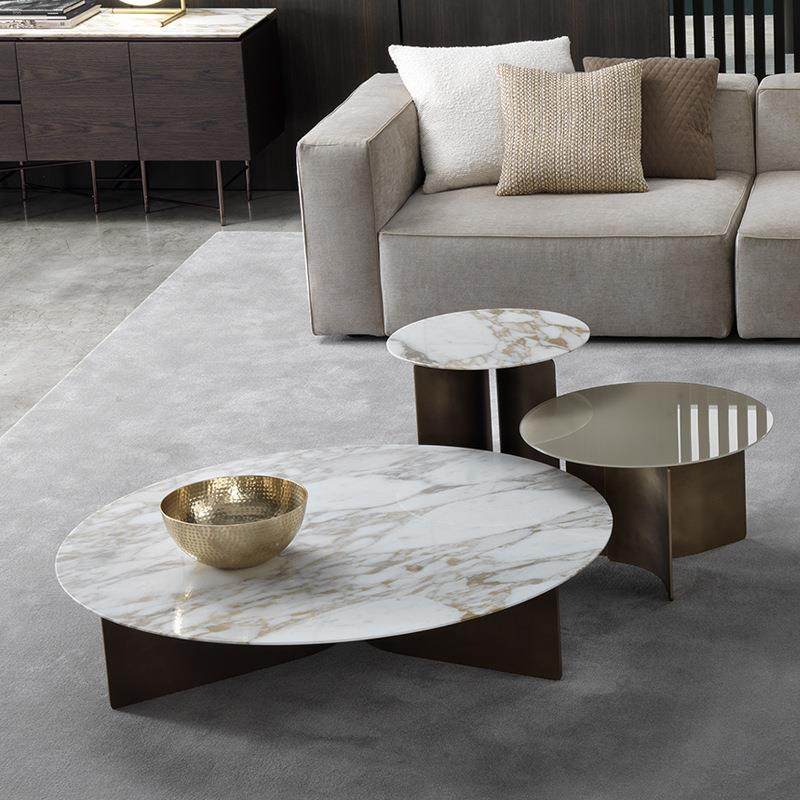 意式轻奢茶几组合不锈钢岩板圆形大小茶几酒店别墅客厅设计师茶几,鲜花速递/花卉仿真/绿植园艺,割草机/草坪机,淘宝优惠券,粉丝福利购,淘宝优惠卷