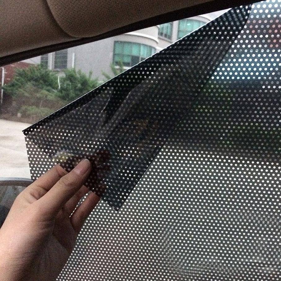 销售车身单面透视贴纸 玻璃橱窗广告贴纸 喷绘制作车窗广告贴