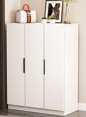 鞋柜家用XQF门口储物入柜简约玄关收一体靠墙纳大容量户阳台加高