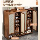 门口柜加宽鞋 户室内玄关容一体大量储物柜 子多层架34992家用入鞋