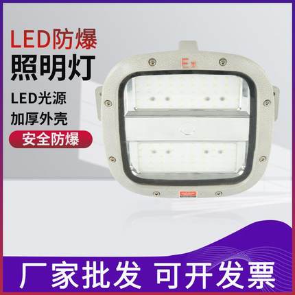 LED防爆照明灯20/30/40/50W 仓库厂房化工加油站隧道工业泛光射灯