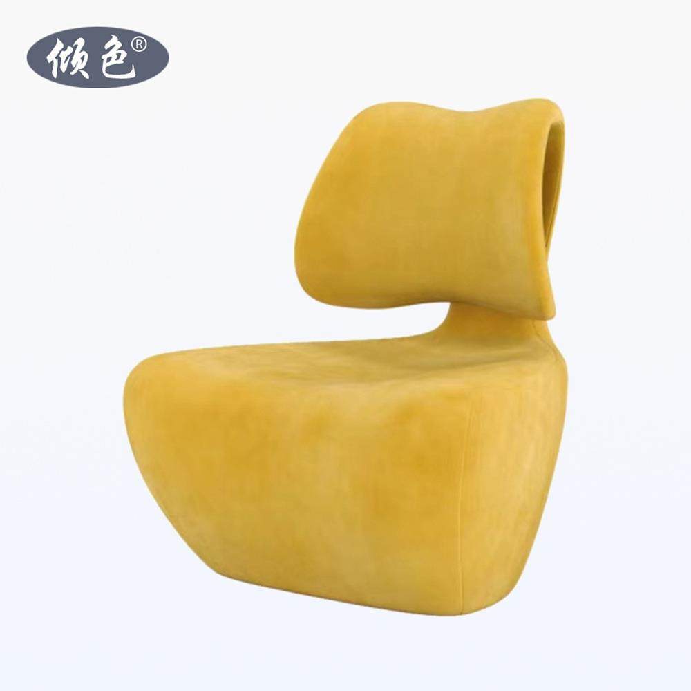 异形单人沙发椅定型棉极简小户型客厅休闲椅设计师接待洽谈老虎椅,鲜花速递/花卉仿真/绿植园艺,割草机/草坪机,淘宝优惠券,粉丝福利购,淘宝优惠卷