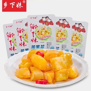 乡下妹榨菜芯袋装腌制泡菜开胃下饭菜开袋即食余姚特产60g