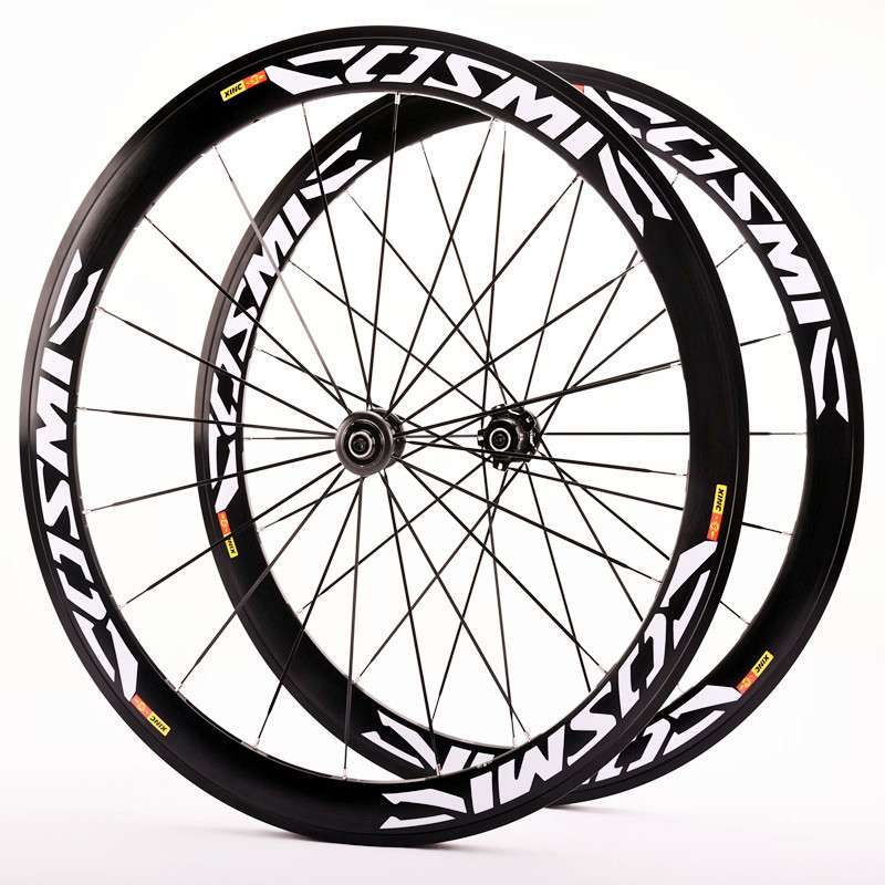 50MM框高培林V/C圈刹碟刹快拆桶轴直拉破风扁辐条公路轮组700C