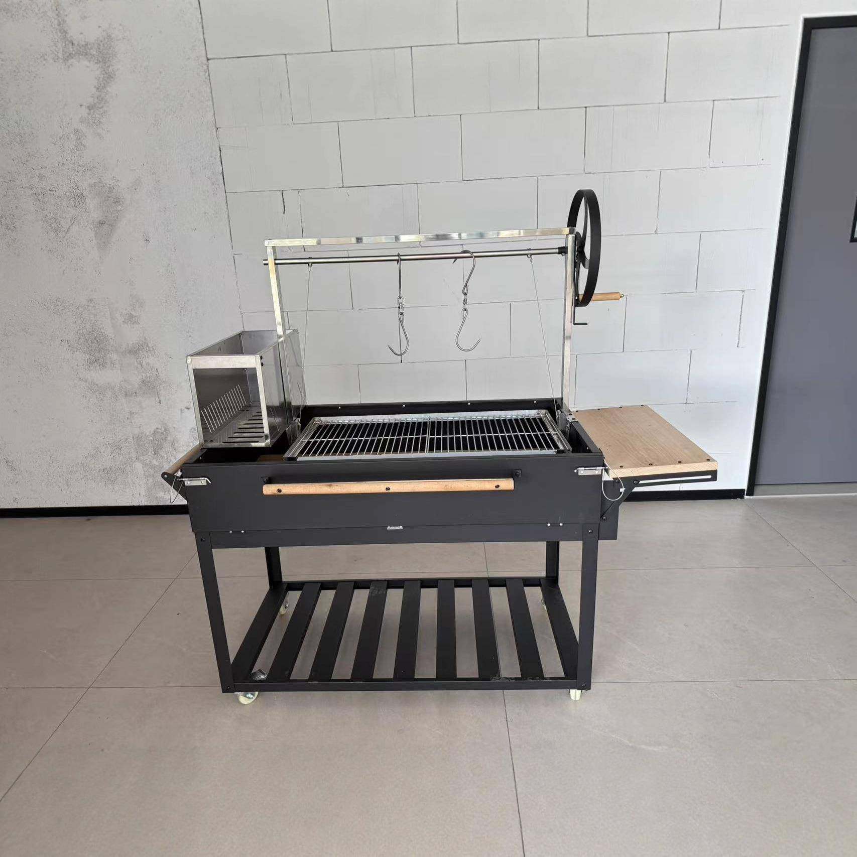 现货家用烧烤炉自动翻串电动户外多功能烤肉焖烤炉酒店烧烤炉商用