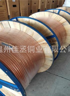 接地硬铜绞缆线JT-185方裸铜镀锡多股铜平绞线MLI接地铜缆120平方