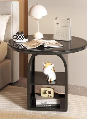 宿沙发边几窄民柜现154200代简约铁艺床头柜酒店卧室床边头小几茶