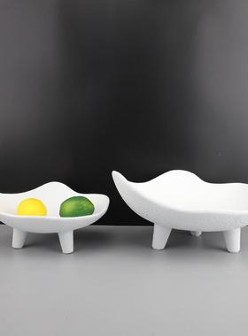 现简约复古果盘树托盘摆脂件代茶厅几客卧室玄关样板房0848家居装