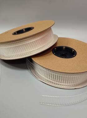 新款弹力针卷型胶针定绑卡色机背卡固绑带BOS-ES-0胶包装标签线扎