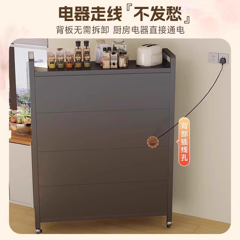 c8eKBf6M房置物架落地层多家用收厨纳柜子微波炉防多功能橱柜储物