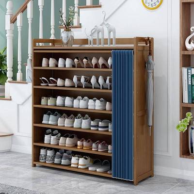 鞋门口一件起批子简易防尘鞋44009柜多层家用楼4道窄款架宿舍鞋架