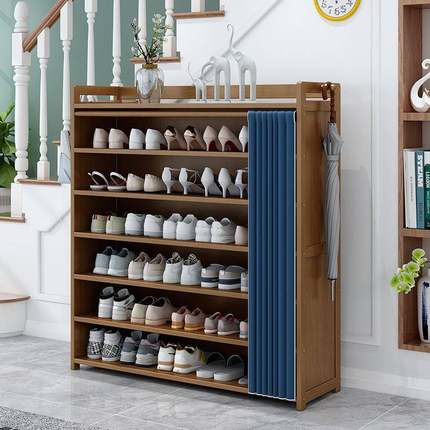 鞋门口一件起批子简易防尘鞋44009柜多层家用楼4道窄款架宿舍鞋架