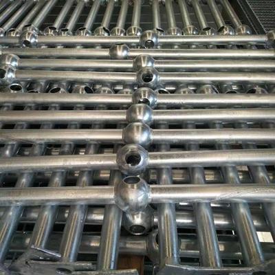 电厂楼梯踏步工防护球接立柱栏热镀锌钢栏球667立杆柱业防护杆扶