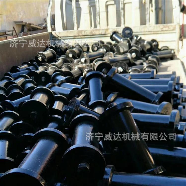 矿150、200用铁井地滚下运输来钢丝绳托辊轮规铸格齐全可图铸钢实