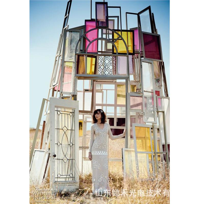 婚庆拍照打卡道具 网红景 摄影背景装饰场地影楼建筑装饰