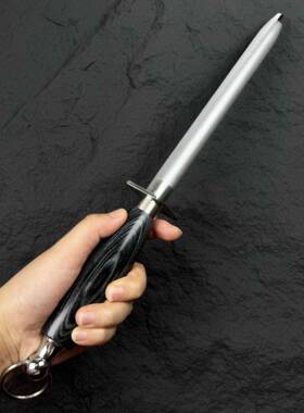 金刚砂磨刀棒无品牌/家用磨棒磨刀器刀钢头彩木柄修刃用口耐用加