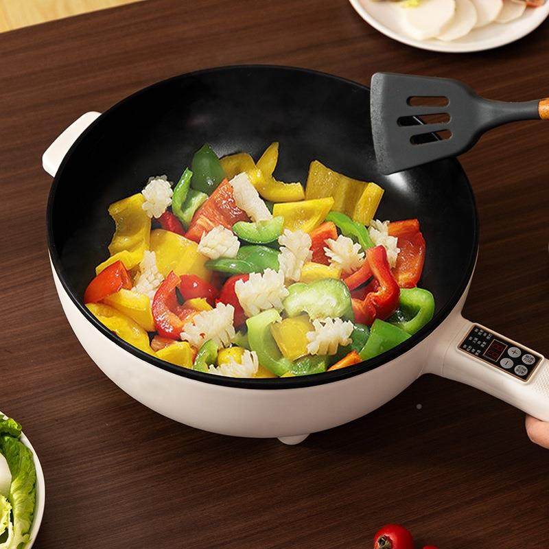 插锅电多炒锅能爆炒一体电炒菜锅功煮锅家用煎炒蒸DQH锅高档礼品,厨房电器,电炒锅,淘宝优惠券,粉丝福利购,淘宝优惠卷
