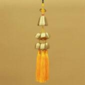 一大六小七个铜铃铃铛对车提挂圣诞金属风铃挂5q8IjahR饰醒门门门