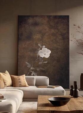 中风室客厅装饰茶画诧壁SFE-002L寂中古式背景墙画卧室高级感宋代