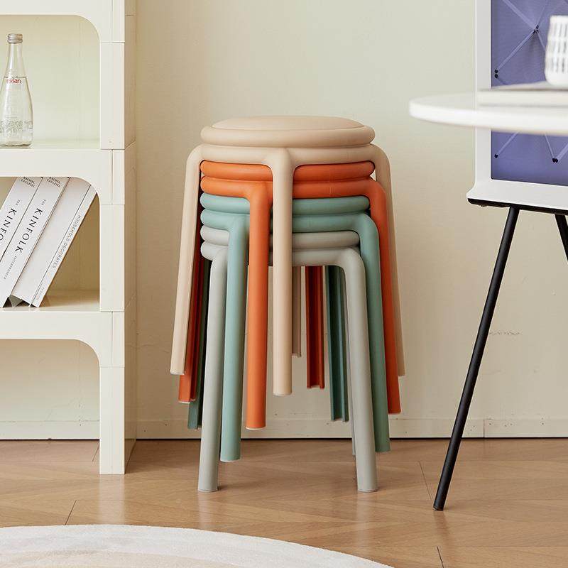 塑料凳子厚家防666用可叠放简约客厅餐滑桌圆板加凳结实等位备用,商业/办公家具,休闲椅/午休椅/骑马椅,淘宝优惠券,粉丝福利购,淘宝优惠卷