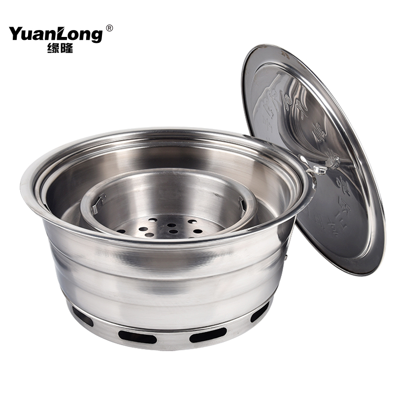 韩式炭烤炉商用上排烟碳烤炉鸡蛋糕烤盘烤肉炉烧烤炉镶嵌餐厅烤锅