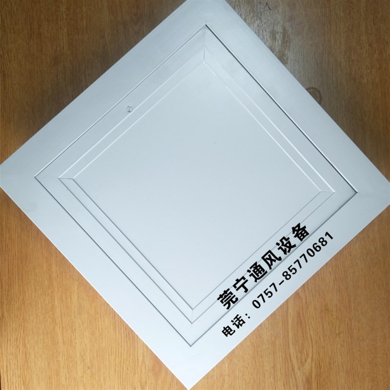 定制中央空调出风口百叶铝合金检修口门铰可开百叶窗过滤网回风口