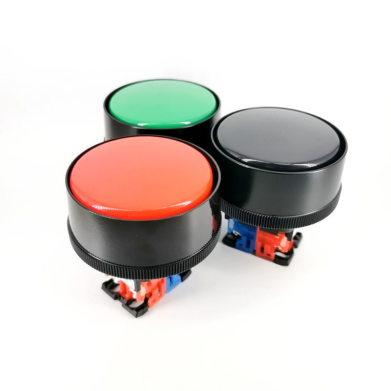 R30B2R-11G/R/B冲床大蘑菇头按钮开关外径72mm手启动按钮