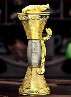 李居明吉祥物 东方天下第一尊 财富事业权力吉祥尊家居办公桌摆件