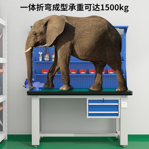 重型钳工不锈钢工作台车间防静电操作台维修桌模具装配抽屉打包台