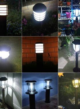 草QGCP-007坪灯太阳能户外防水花园别墅庭灯阳地台地插led公外园