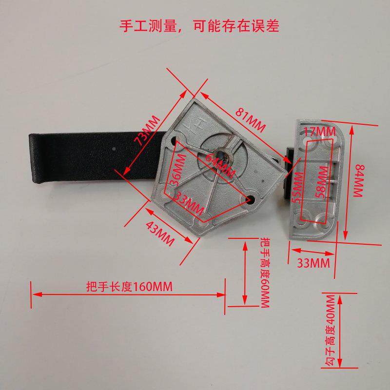 不锈把手商用厨具热防型冷钢库冰门箱蒸无品牌/柜厨房设备把配勾