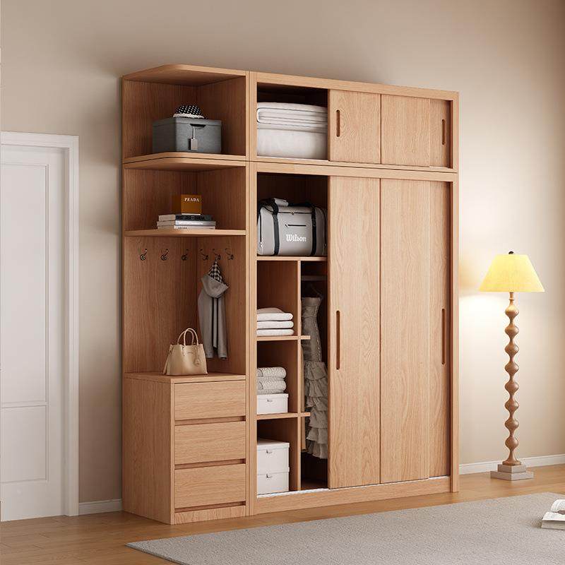 实木推拉门衣松木推拉门衣柜现原木儿童衣橱柜简易衣柜代用家卧室,电子/电工,接线端子,淘宝优惠券,粉丝福利购,淘宝优惠卷
