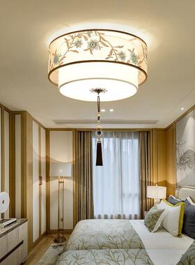 现代餐新式19565吸顶灯简卧室灯圆形温馨创意房中间客厅灯书房厅